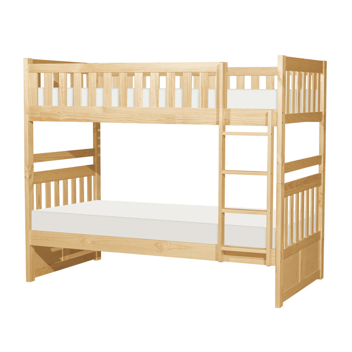 Bartly Twin/Twin Bunk Bed NATURAL PINE