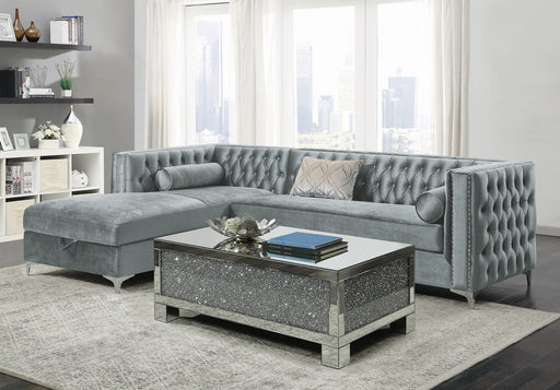 bellaire-sectional-silver-laf-chaise-only