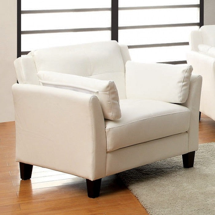 Pierre Sofa WHITE VINYL