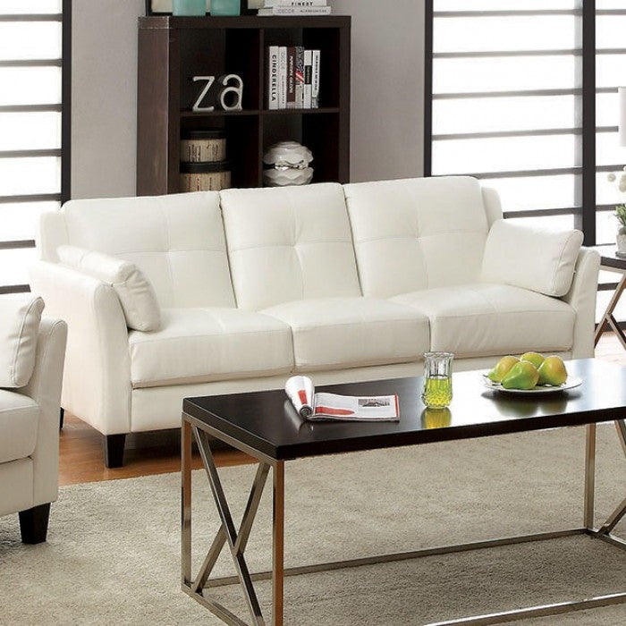 Pierre Sofa WHITE VINYL