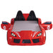 trackster-twin-race-car-bed-red