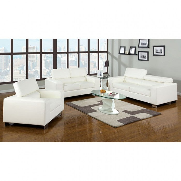 Makri Vinyl Sofa WHITE ONLY