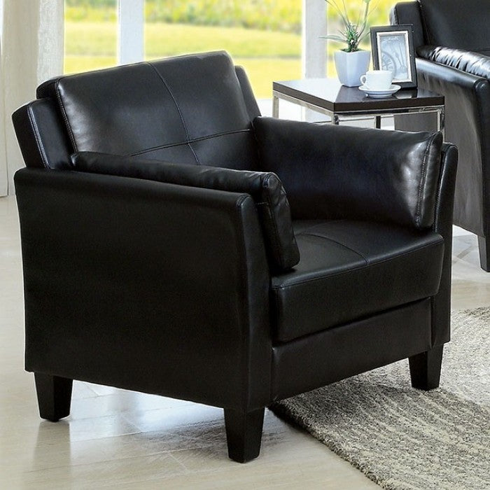 Pierre Sofa BLACK VINYL