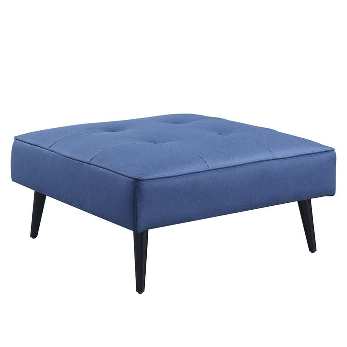 Nafisa Sofa W/movable ottoman BLUE