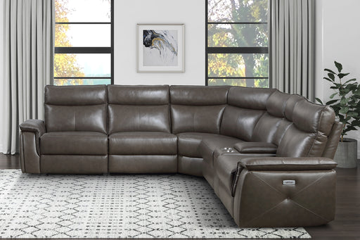 maroni-6pc-modular-top-grain-leather-power-sectional-brown