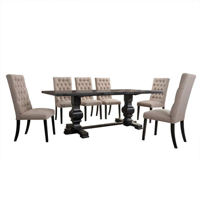 Morland 5PCS Dining Set Table & 4 Chairs