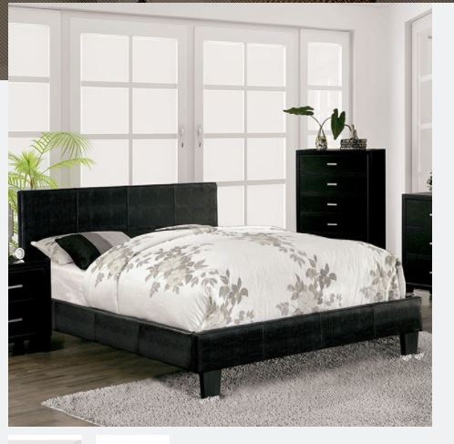 wallen-queen-platform-bed-crocodile-print-black